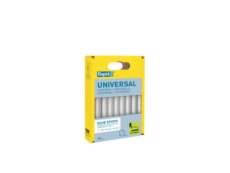 Rapid Bâton de colle universel blanc, diamètre: 12 mm