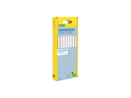 Rapid Bâton de colle universel blanc, diamètre: 12 mm