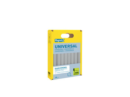 Rapid Bâton de colle universel transparent, diamètre: 12 mm