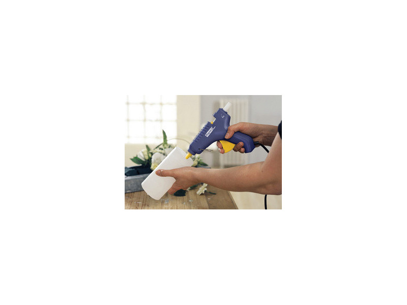 Rapid Pistolet à colle EG111, 25 watts, bleu