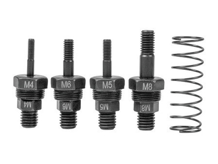 Rapid Adaptateur/riveteur RP160, alu/acier, bleu