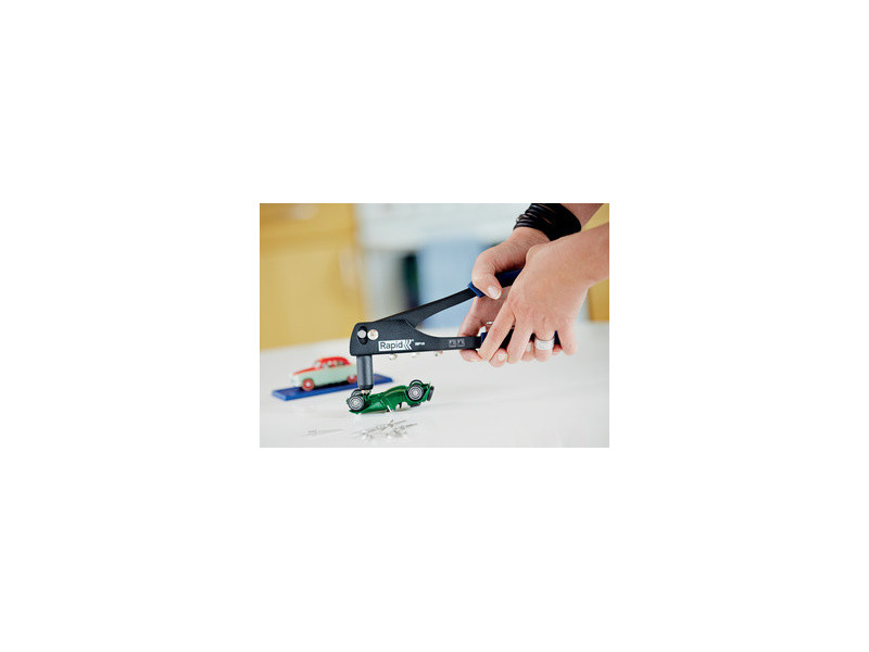 Rapid Pince à riveter RP10 Starter Kit, noir/bleu