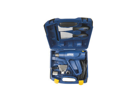 Rapid Pistolet à air chaud R1800, 1.800 watts, bleu