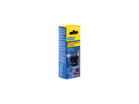 Rapid Rivet aveugle universel, 4,0 x 10 mm, en aluminium