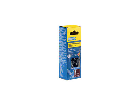 Rapid Rivet aveugle universel, 4,8 x 25 mm, en aluminium