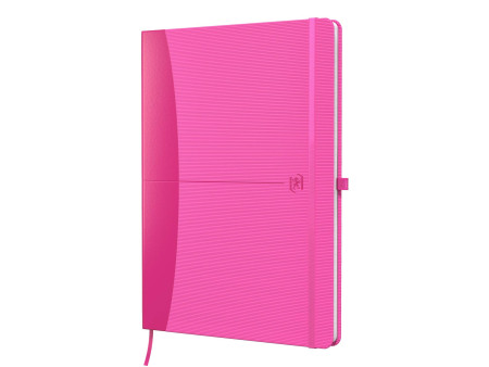 Oxford Carnet de notes Signature, A5, ligné, fuchsia