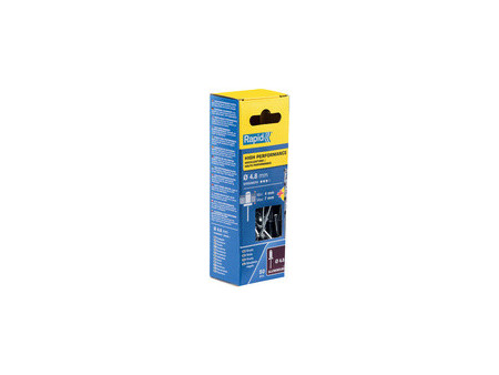Rapid Rivet aveugle universel, 4,8 x 10 mm, en aluminium