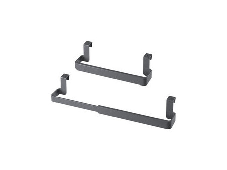 metaltex Porte-serviette Flex-Bar, extensible, gris