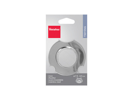 metaltex Bonde, inox, diamètre: 75 mm