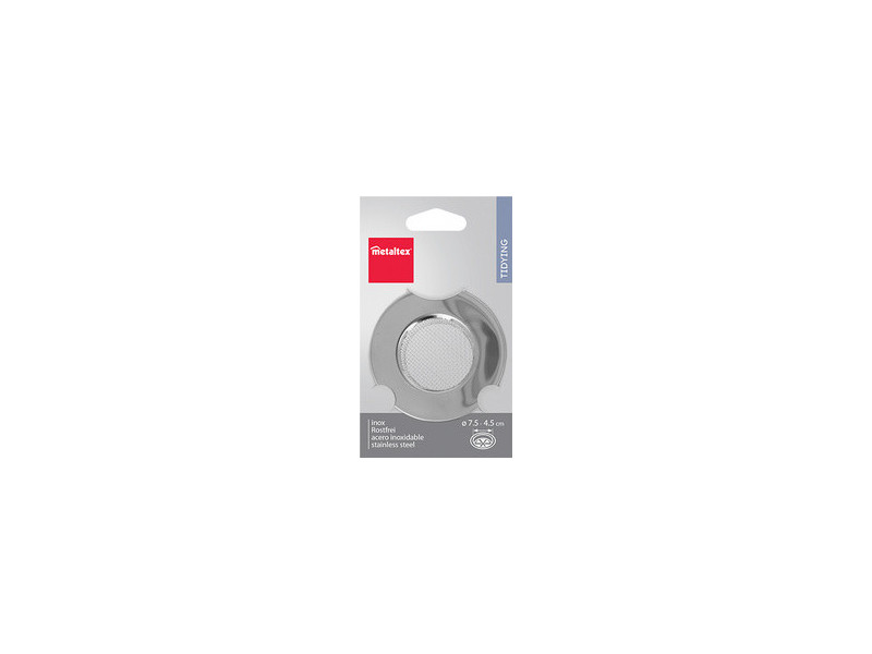 metaltex Bonde, inox, diamètre: 75 mm