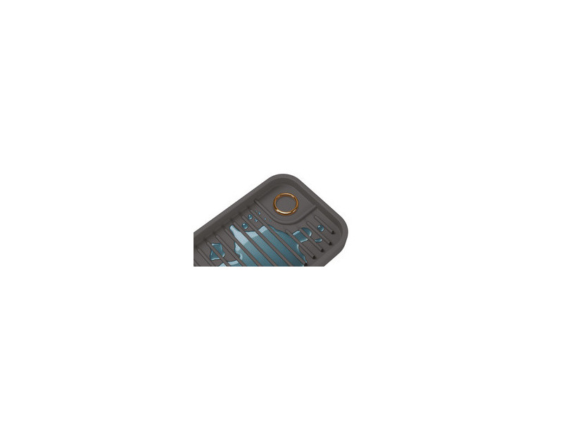 metaltex Rangement silicone pour évier Tidy-Mat, (L)230 mm