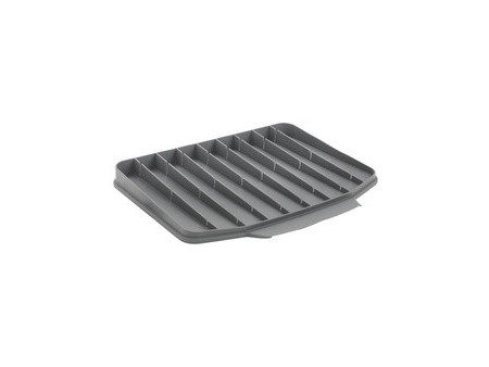 metaltex Tapis d'égouttage Gravity-Duo, caoutchouc, gris