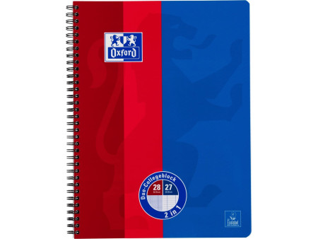 Oxford Cahier scolaire DUO classique, A4+, 160 pages