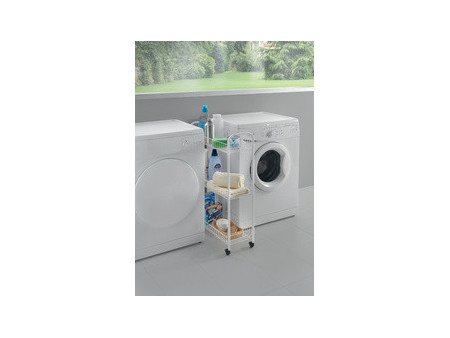 metaltex Desserte multi-usage Slim, 3 niveaux, blanc