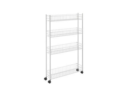 metaltex Desserte multi-usage Fino, 3 niveaux, blanc