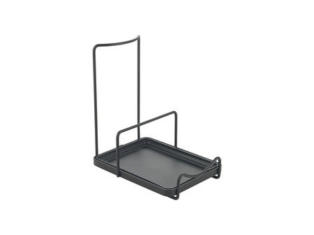 metaltex Support pour couvercle et cuillère Tokyo LAVA, noir