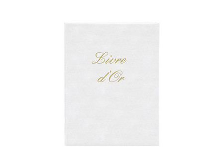 ELVE Livre d'or 'Livre d'Or', 210 x 160 mm, blanc
