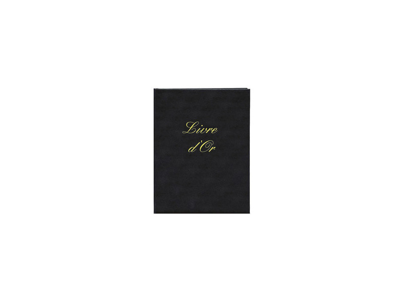 ELVE Livre d'or 'Livre d'Or', 210 x 160 mm, noir