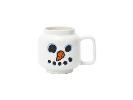 LEGO Mug SNOWMAN, 530 ml, dans carton, blanc