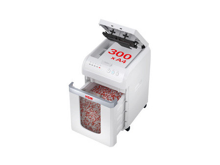 HSM Destructeur de documents Autofeed X300, 4,0 x 12 mm