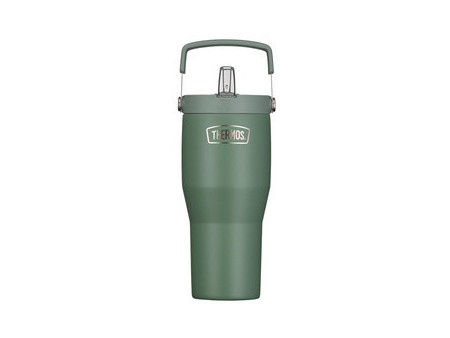 THERMOS Gobelet isotherme RS Flip Straw, 0,85 l, blanc
