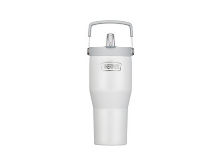 THERMOS Gobelet isotherme RS Flip Straw, 0,85 l, noir
