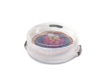 metaltex Cloche à gâteau ajustable et transportable