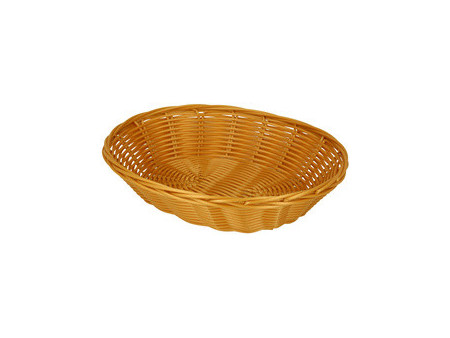 metaltex Corbeille à pain, ovale, plastique, beige