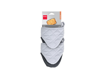metaltex Gant de protection thermique antidérapant, set de 2