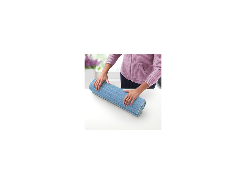 metaltex Tapis sèche-vêtements en microfibre, bleu