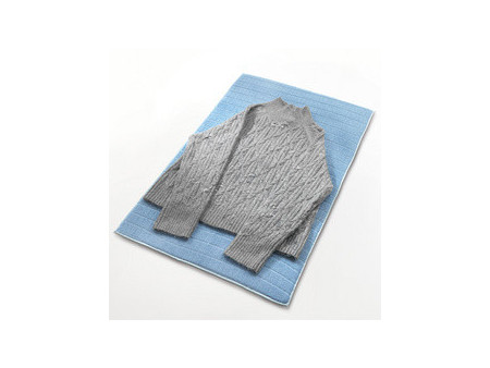 metaltex Tapis sèche-vêtements en microfibre, bleu