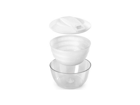metaltex Essoreuse à salade Turbo, avec cordon, blanc