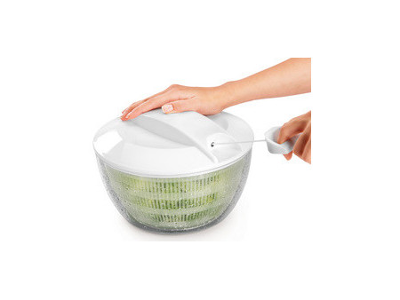 metaltex Essoreuse à salade Turbo, avec cordon, blanc
