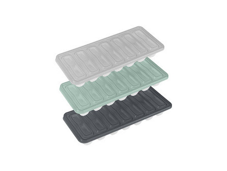 metaltex Bac à glaçons, pour 14 glaçons, set de 2