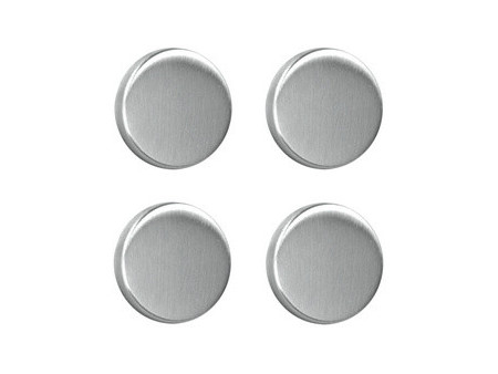 metaltex Aimant, rond, diamètre: 30 mm, inox