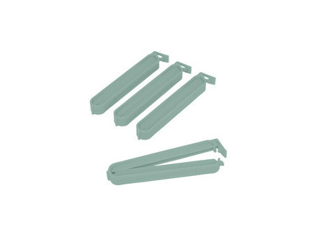 metaltex Clip de fermeture pour sachet, long, set de 4