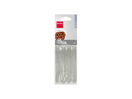 metaltex Clip de fermeture pour sachet, long, set de 4