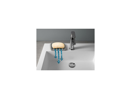 metaltex Porte-savon Gravity-Soap, gris