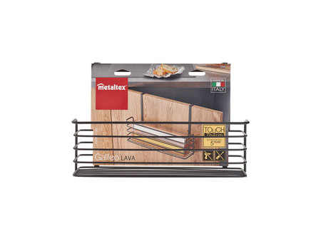 metaltex Rangement suspendu Galileo LAVA, noir mat
