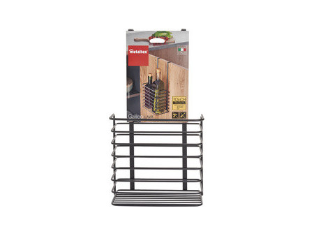 metaltex Rangement suspendu Galileo LAVA, haut, noir mat