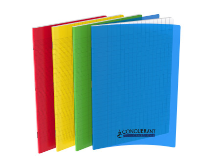 CONQUERANT CLASSIQUE Cahier 210 x 297 mm, Seyès, assorti