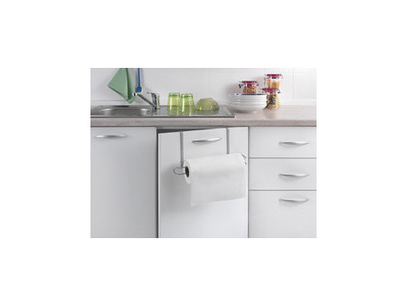 metaltex Porte-rouleau de cuisine Easy-Roll, argent