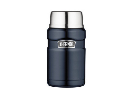 THERMOS Récipient alimentaire STAINLESS KING, 0,71 l, noir