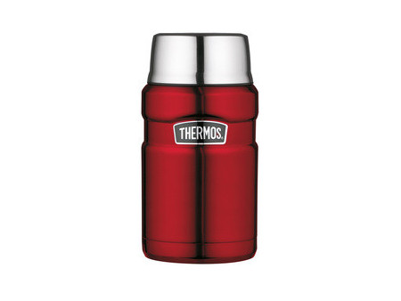 THERMOS Récipient alimentaire STAINLESS KING, 0,71 l, noir