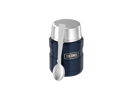 THERMOS Récipient alimentaire STAINLESS KING, 0,47 l, gris