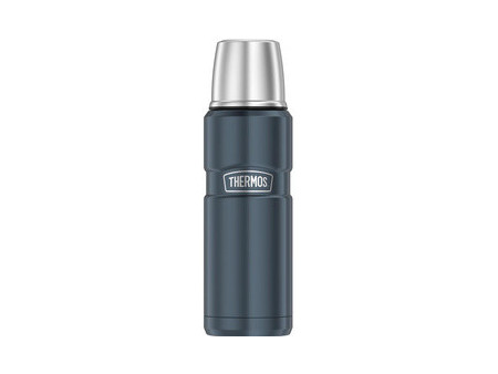 THERMOS Bouteille isotherme STAINLESS KING, 0,47 l, gris