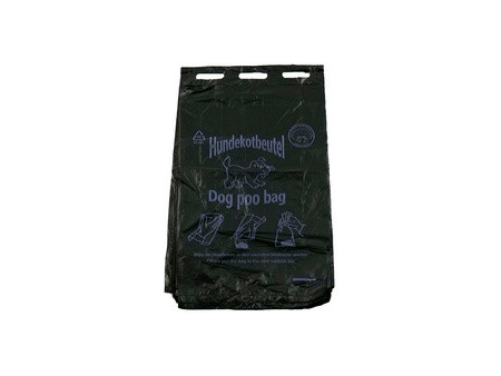 dm-folien Sac à déjections canines, 250 x 310 mm, bloc, noir