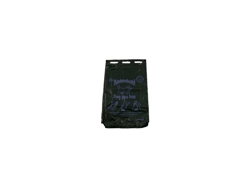dm-folien Sac à déjections canines, 250 x 310 mm, bloc, noir