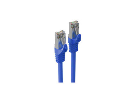 shiverpeaks Câble patch Cat. 6A, U/UTP, 5,00 m, bleu