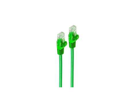 shiverpeaks Câble patch Cat. 6A, U/UTP, 7,50 m, vert